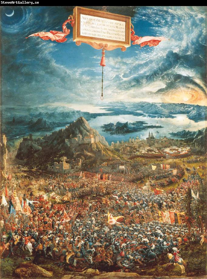 Albrecht Altdorfer Battle of Alexander at Issus